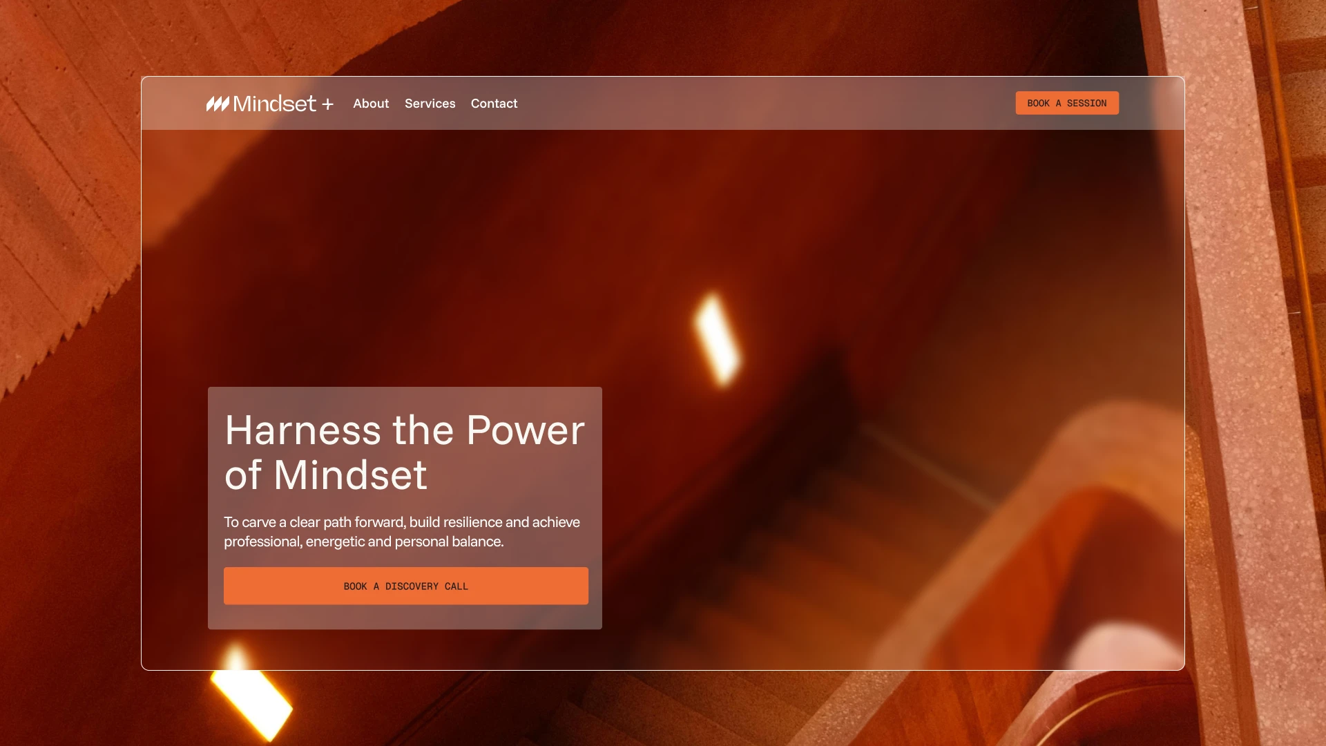 Mindset + web hero
