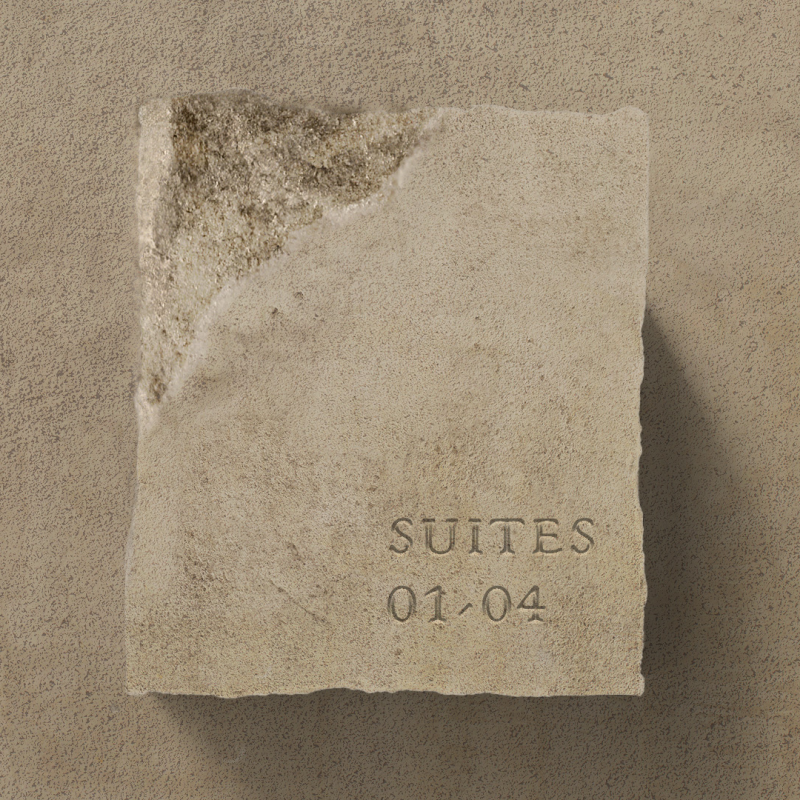 Hotel Origen room  signage
