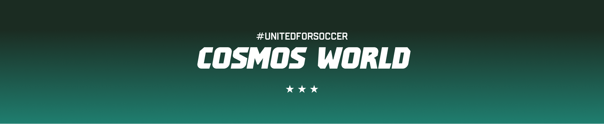 NY Cosmos "Cosmos world"