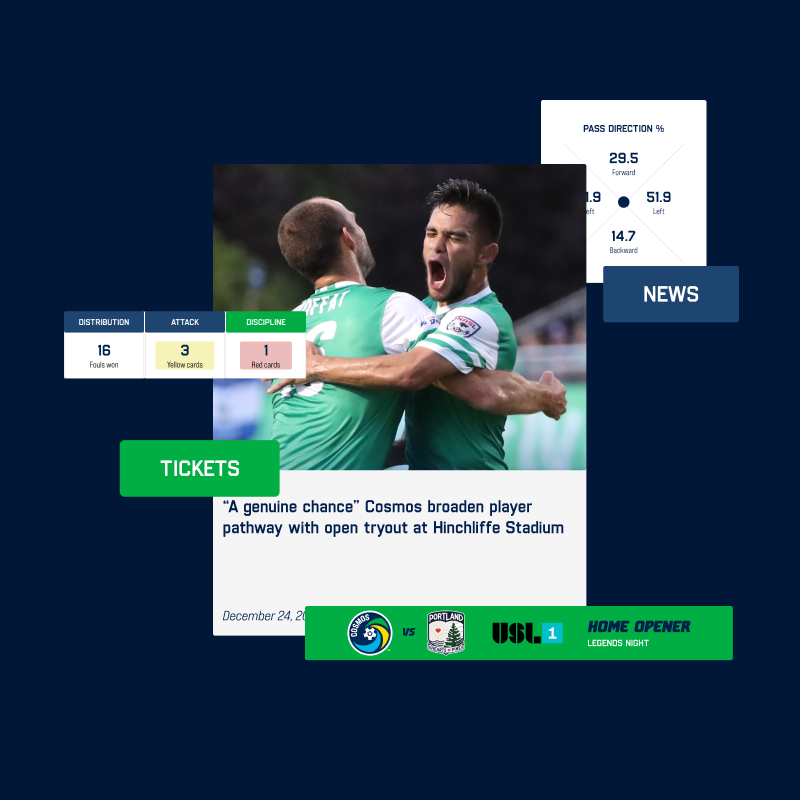 NY Cosmos web assets
