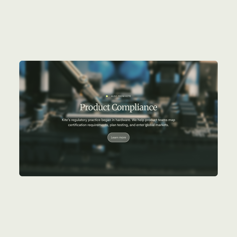Kite Compliance web