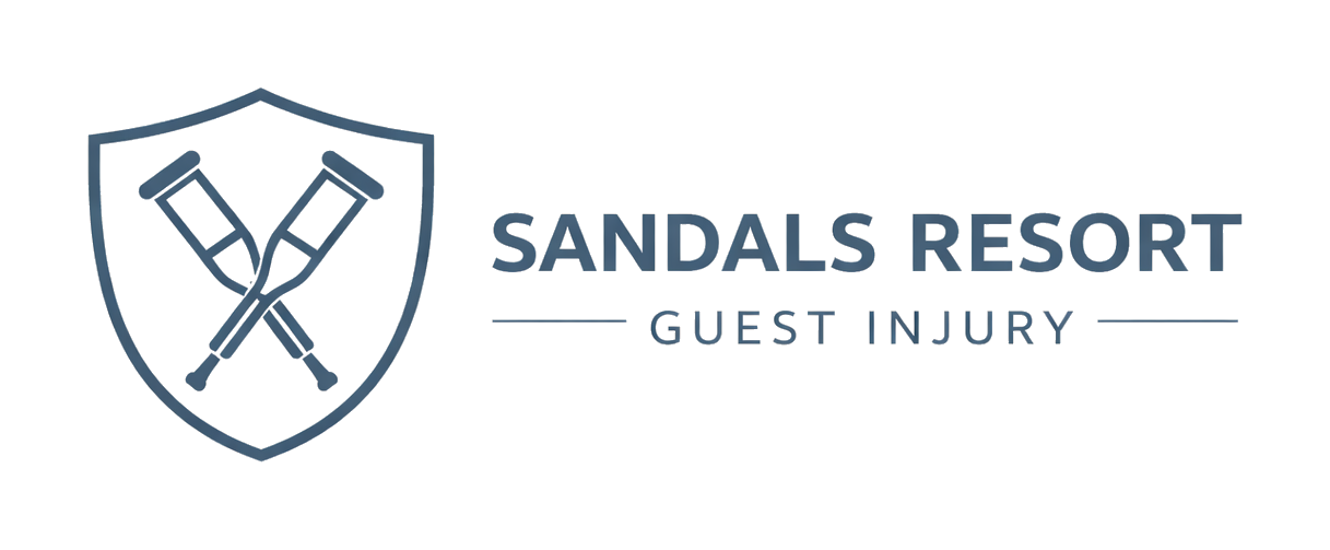 Logo for Sandals Resort Guest Injury, an informational website helping injured Sandals resort guests find legal resources and attorneys.
