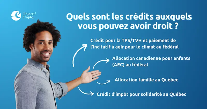 Crédits d’impôt accessibles aux nouveaux arrivants au Québec