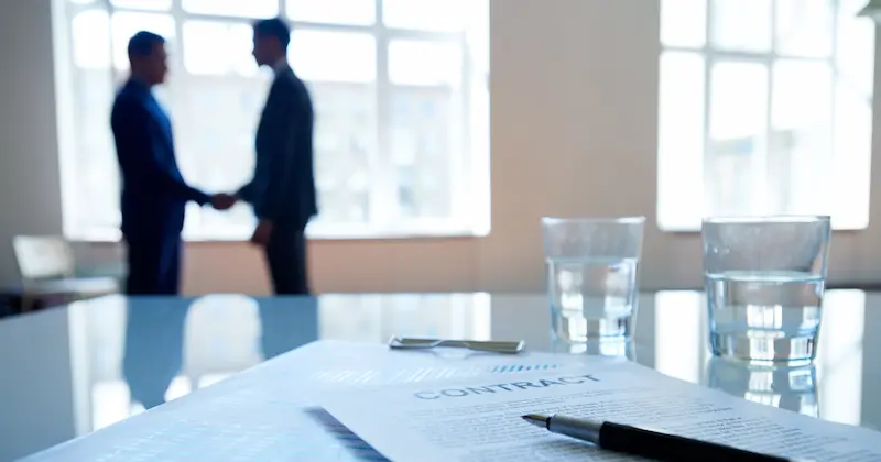 Discussion entre un employé et un employeur lors d’une négociation salariale