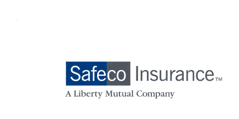 Safeco Insurance logo with tagline A Liberty Mutual Company.