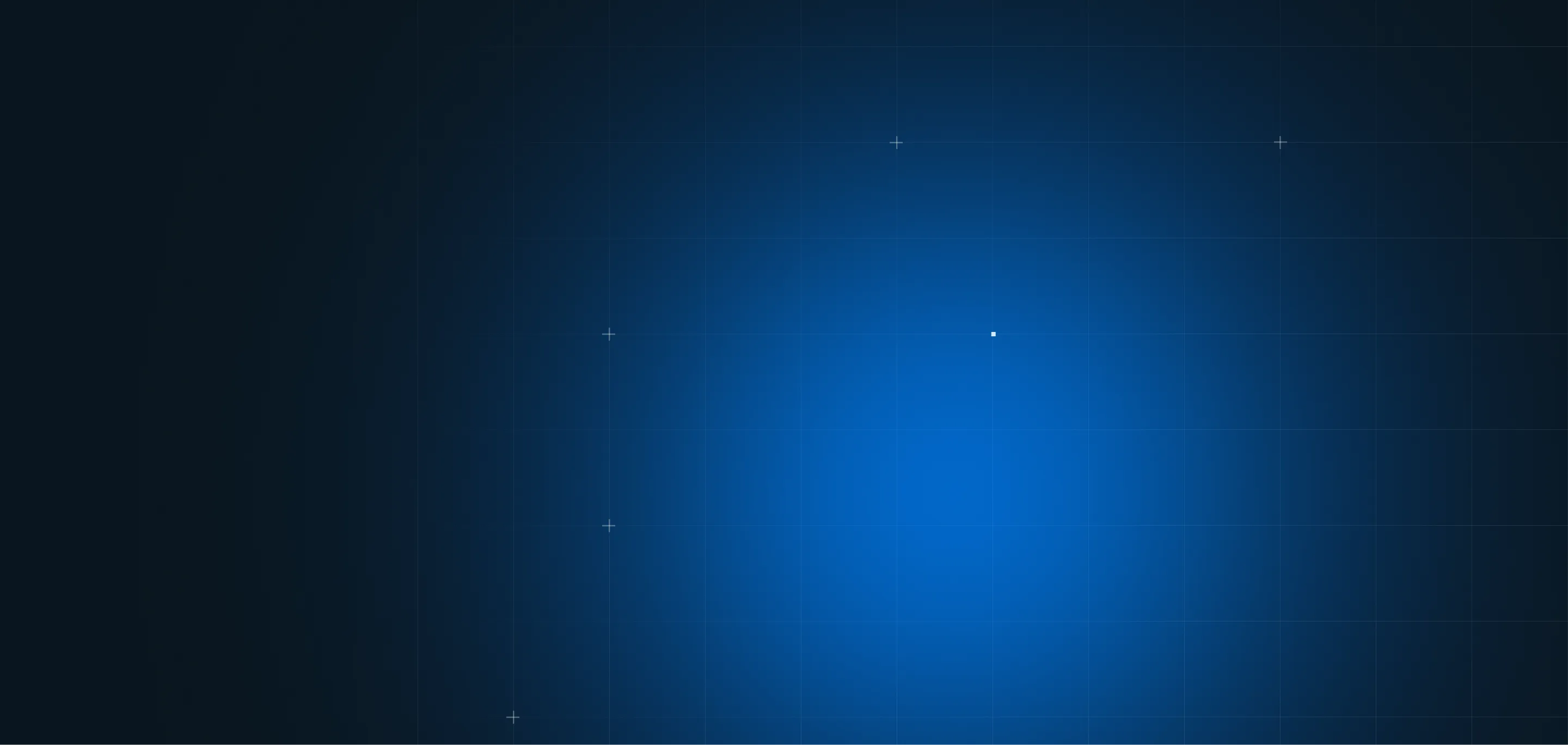 A dark blue background with stars in the sky.