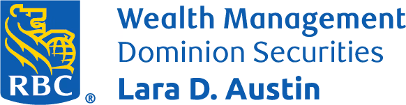 Lara D. Austin - RBC Wealth Management Dominion Securities logo. Blue logo, RBC logo is yellow on Blue with RBC letters in white