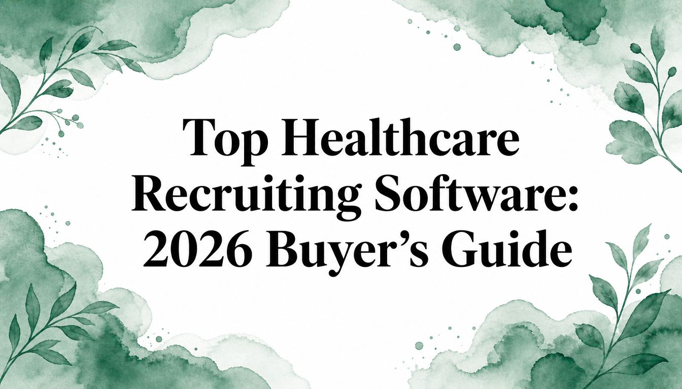 Top Healthcare Recruiting Software: 2026 Buyer's Guide