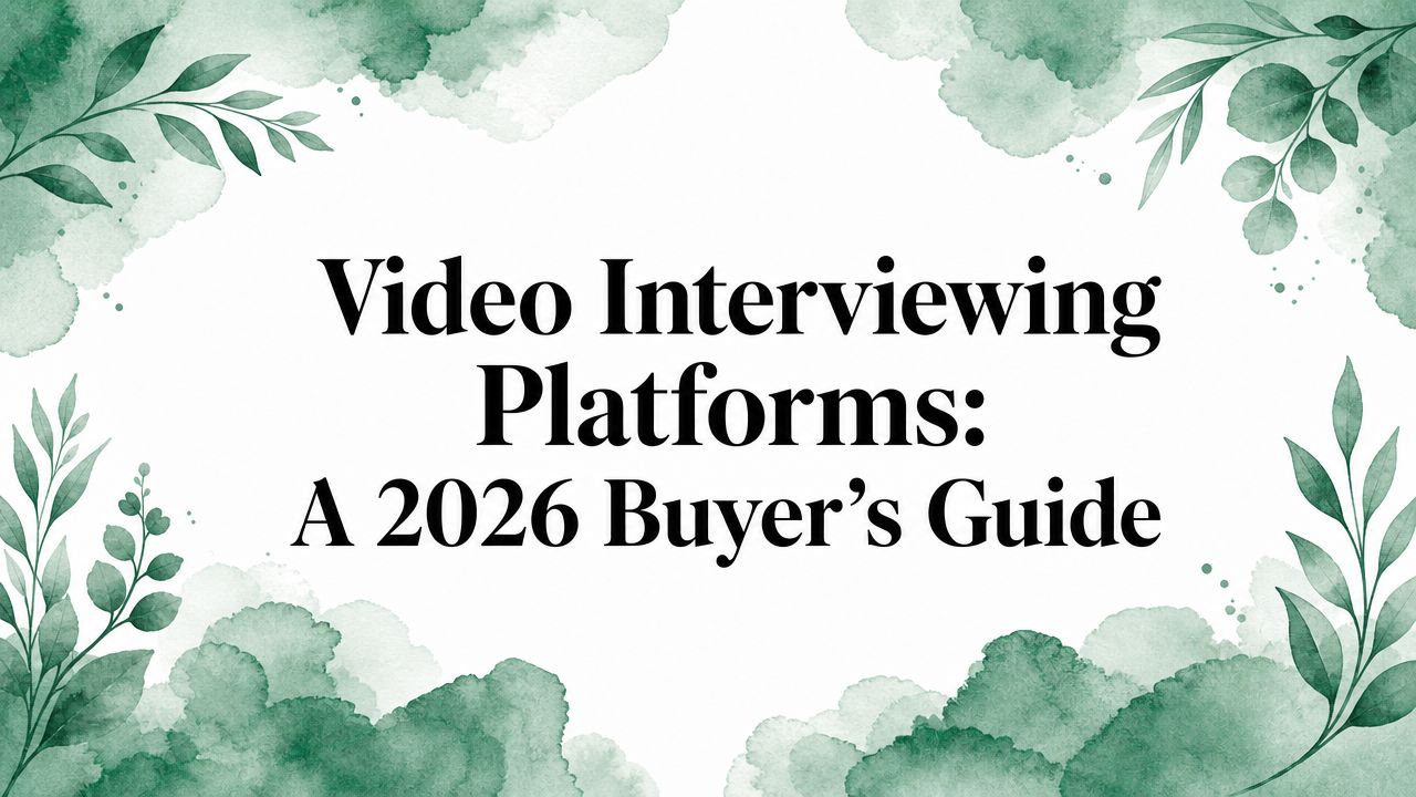 Video Interviewing Platforms: A 2026 Buyer's Guide