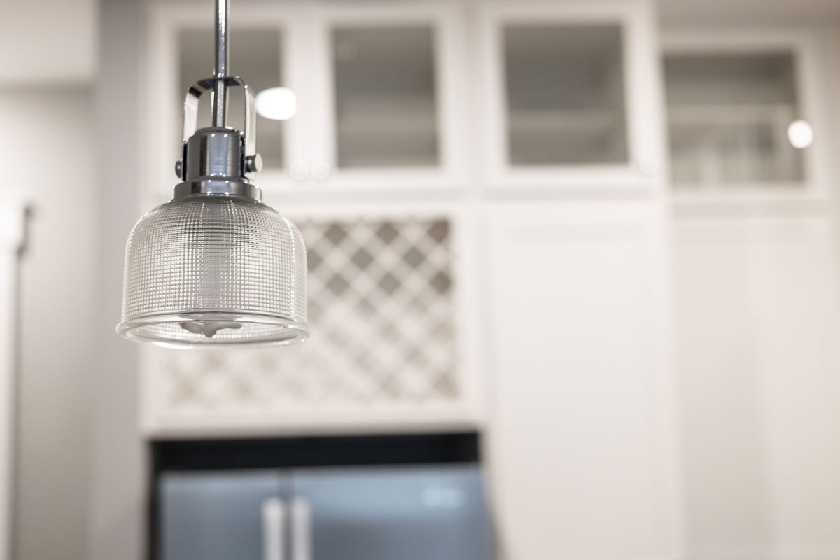 Designer pendant and track lighting package