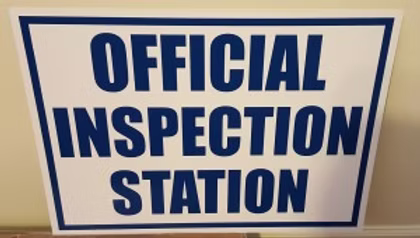 NC Inspection Signs