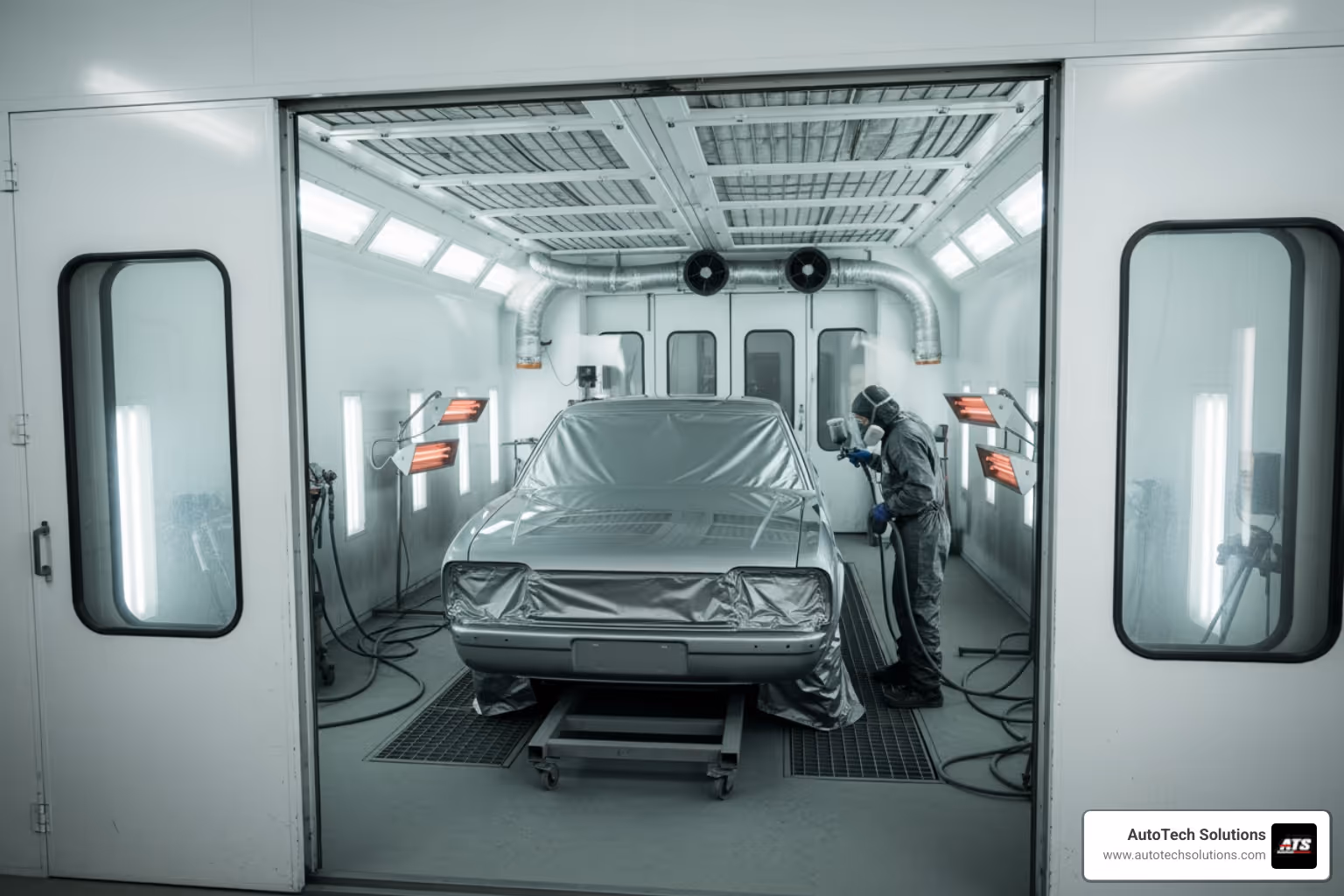Paint Booth Power: Selecting the Right Setup for Your Auto Body Shop