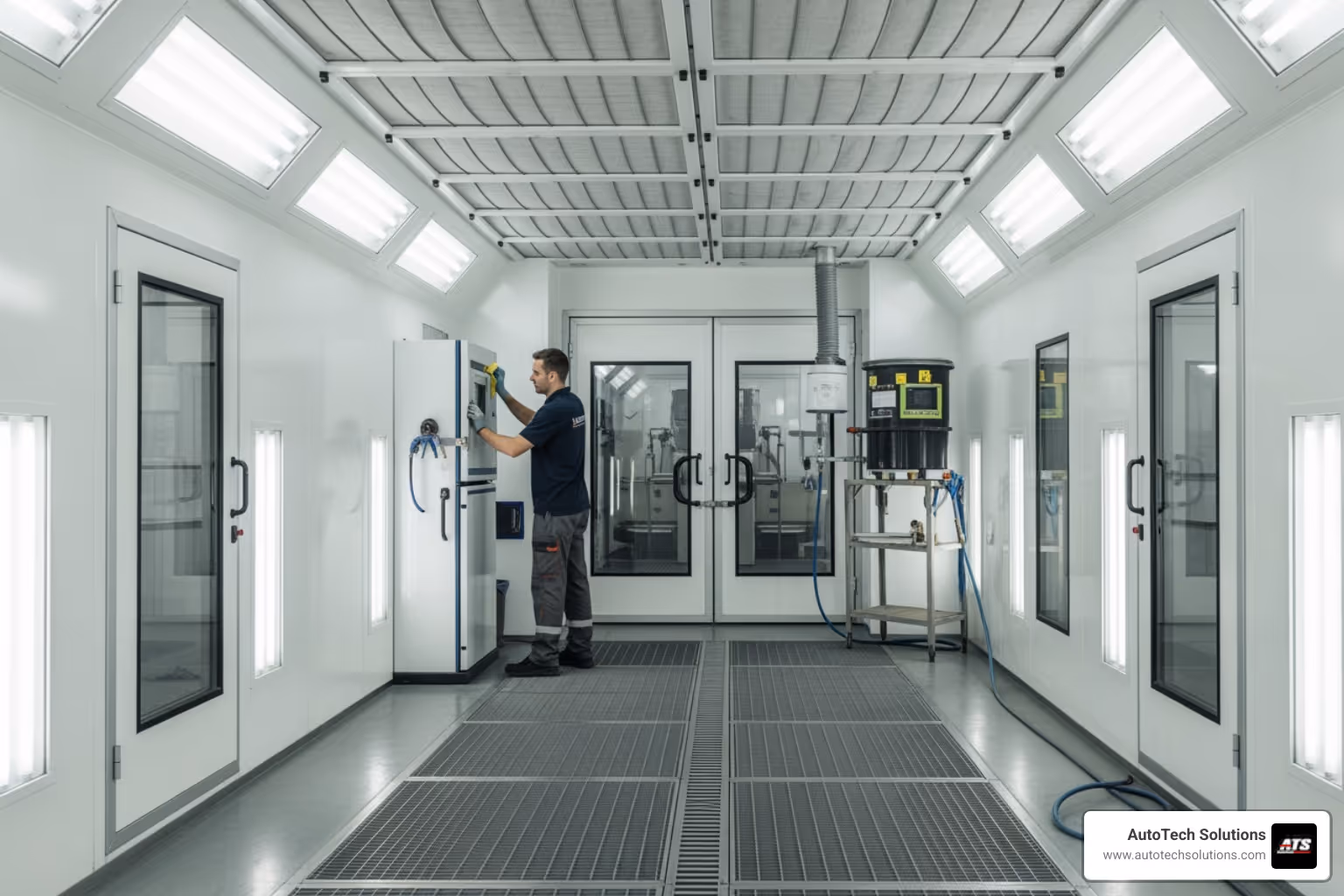 Automotive Paint Booth Maintenance: A Step-by-Step Cleaning Guide