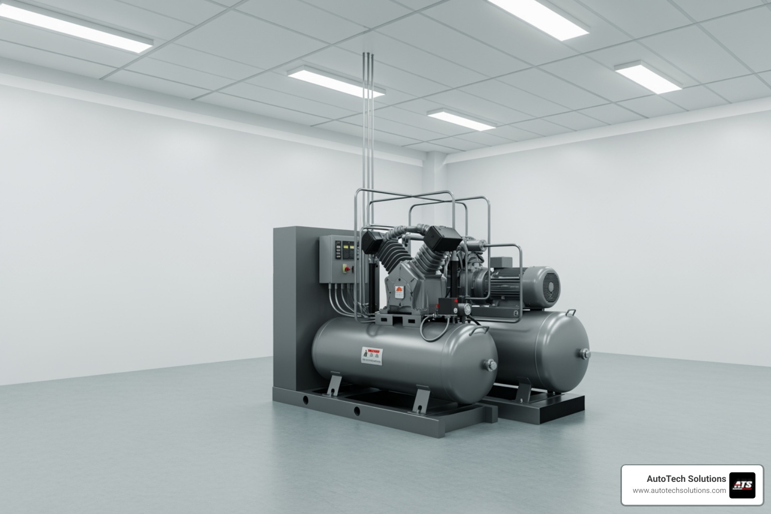 compressor room clearance diagram showing 3ft of space on all sides and 8.2ft ceiling height - Air compressor installation compressor room clearance diagram showing 3ft of space on all sides and 8.2ft ceiling height - Air compressor installation