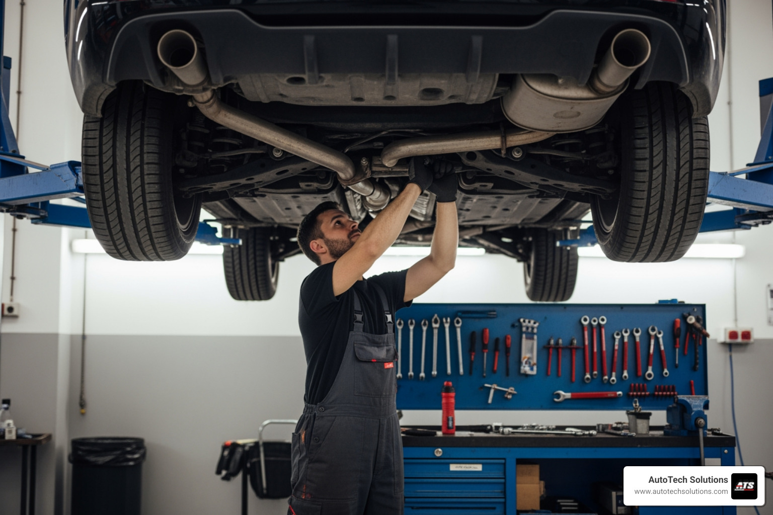Exhaust system installation