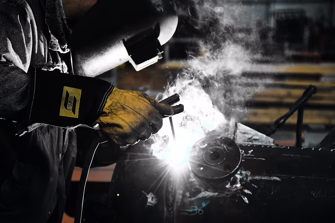 collision welding equipment service