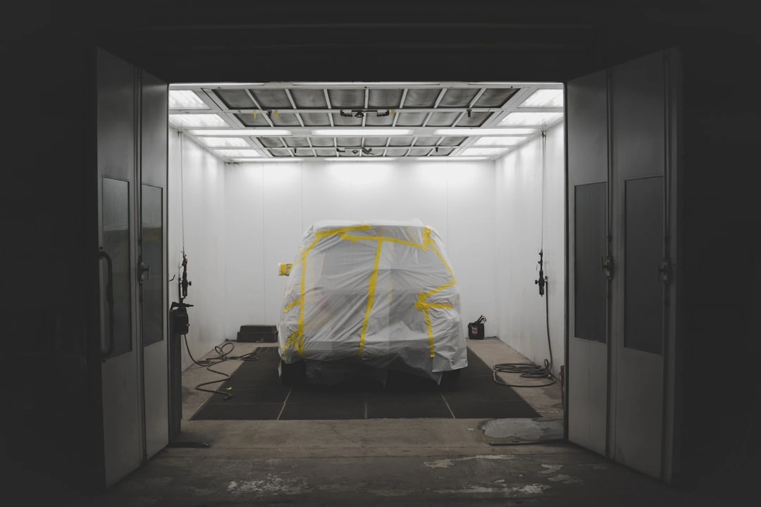 Certified paint booth installation with safety compliance features Certified paint booth installation with safety compliance features