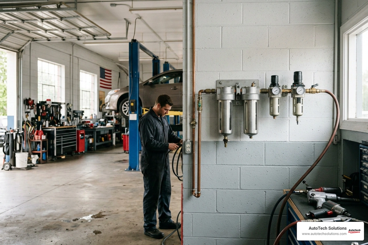 air compressor filtration system