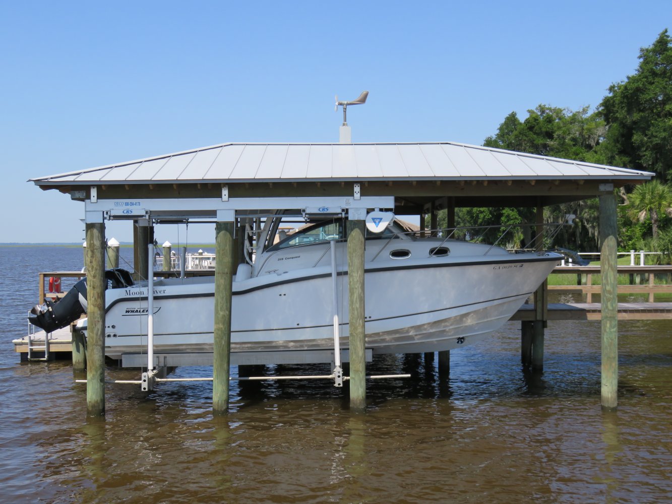 20,000 lb DECO CRS Lift with Roof Tabs (6-Piling)