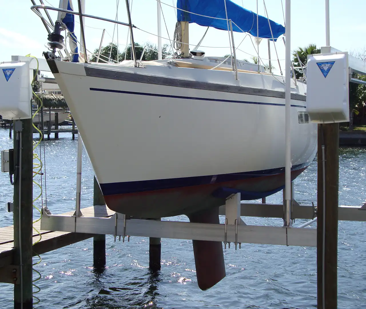 10,000 lb Maxi Sailboat Lift