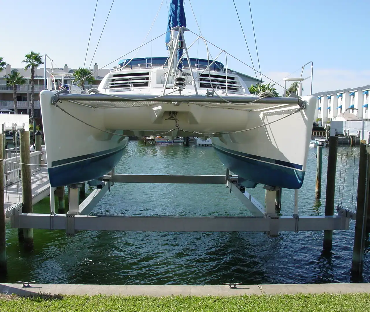 Custom Catamaran Bunking