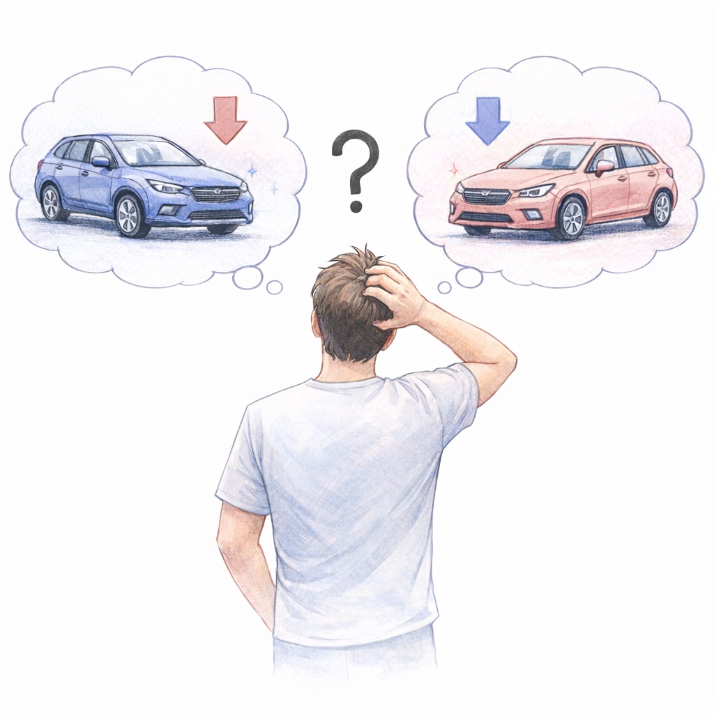 Car shopper overwhelmed by research and pricing comparisons
