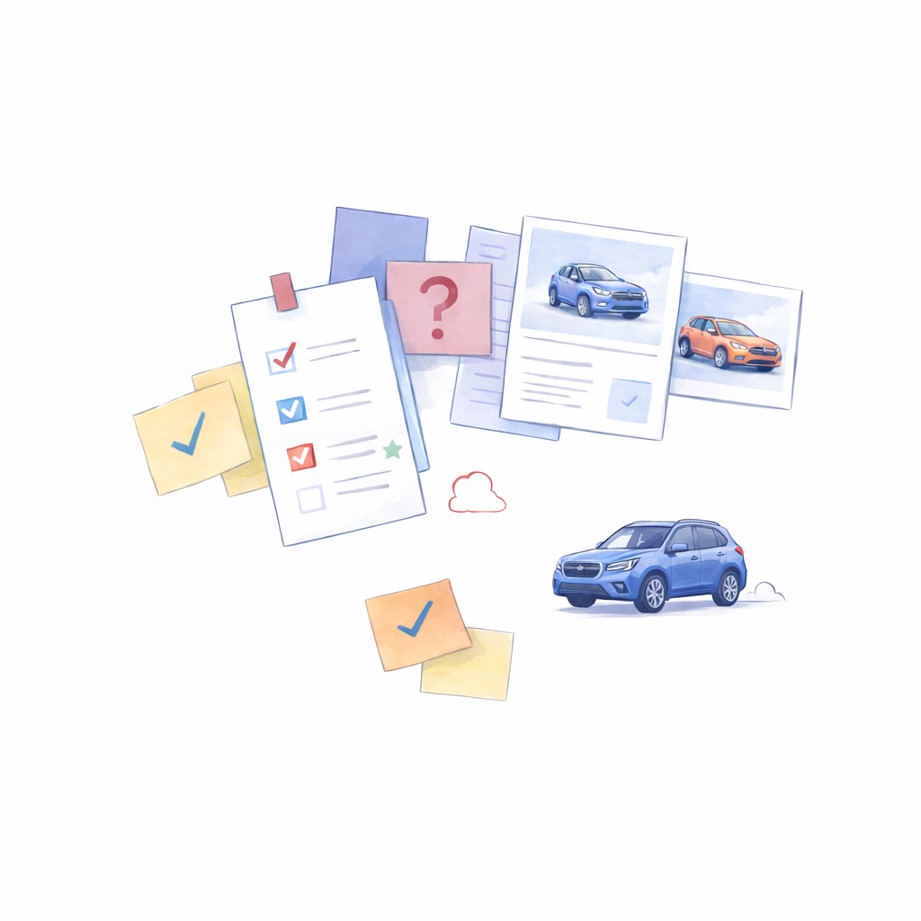 Identify your needs with V Knows Cars