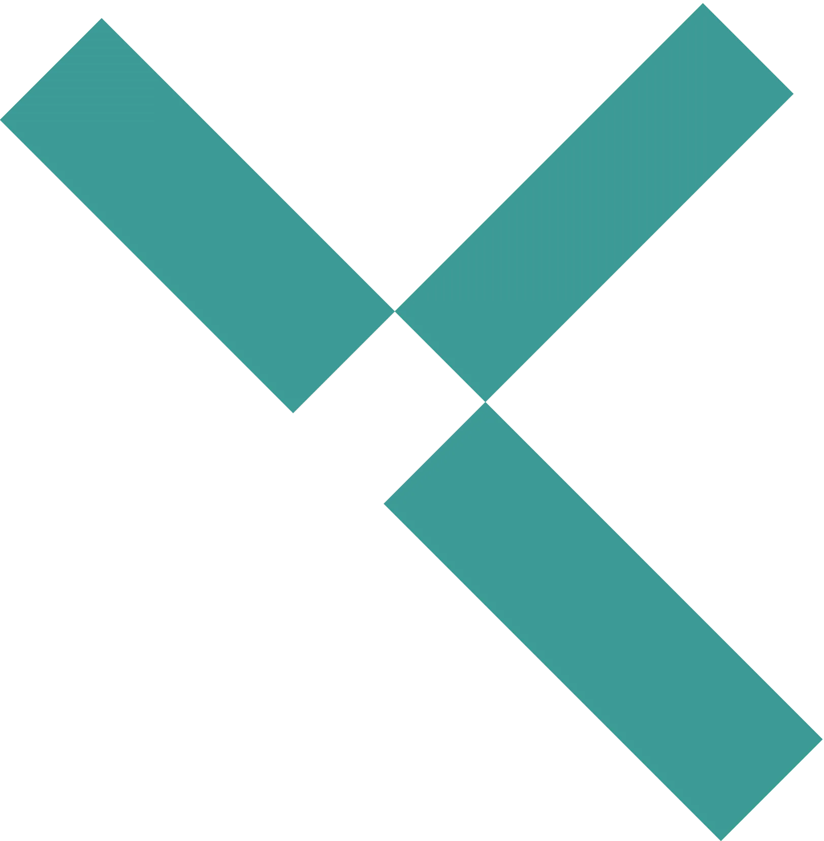 Decorative pattern single up teal