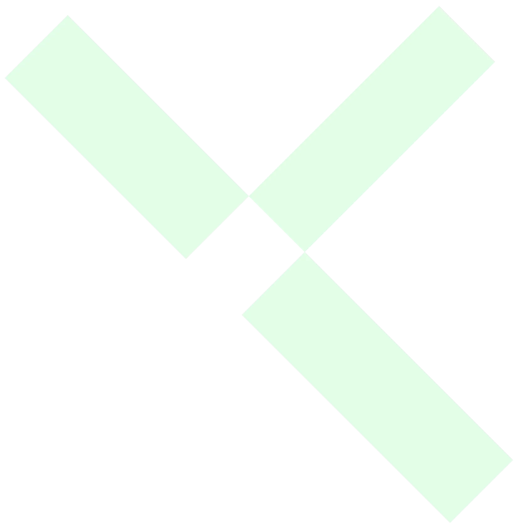 Decorative pattern single up mint
