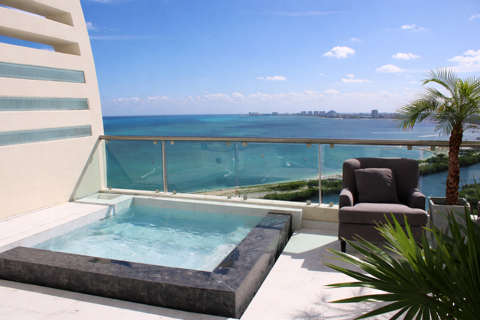 Terrace Pool and View