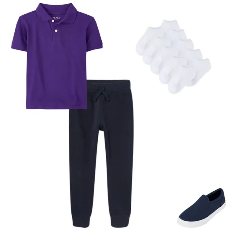 P.S. 219 student school uniform set