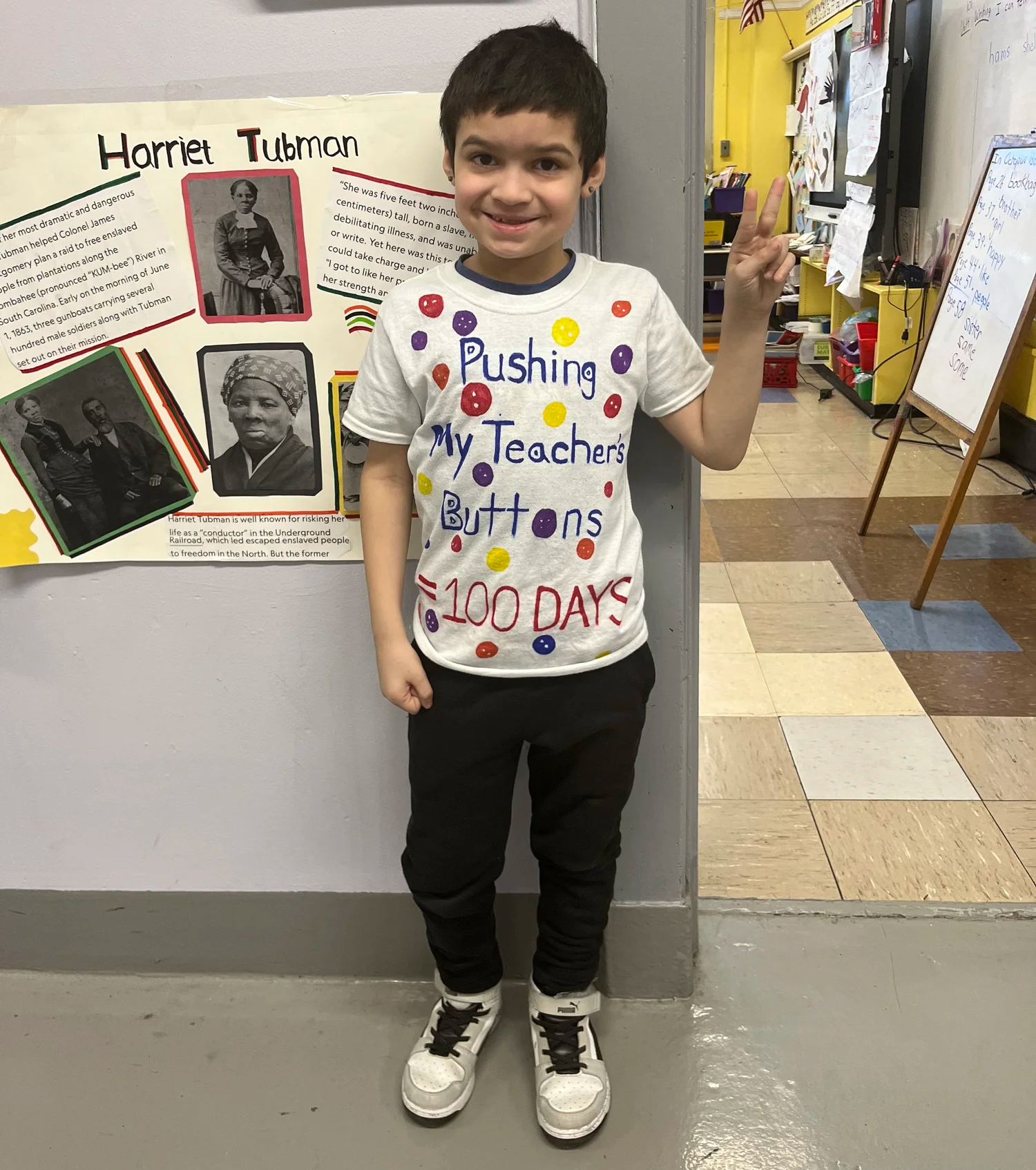 Decorated doors featuring portraits 