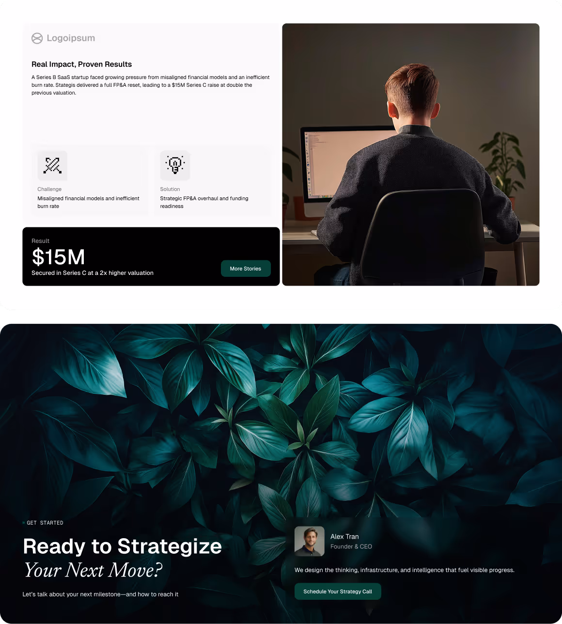 Consulting firm template sections5