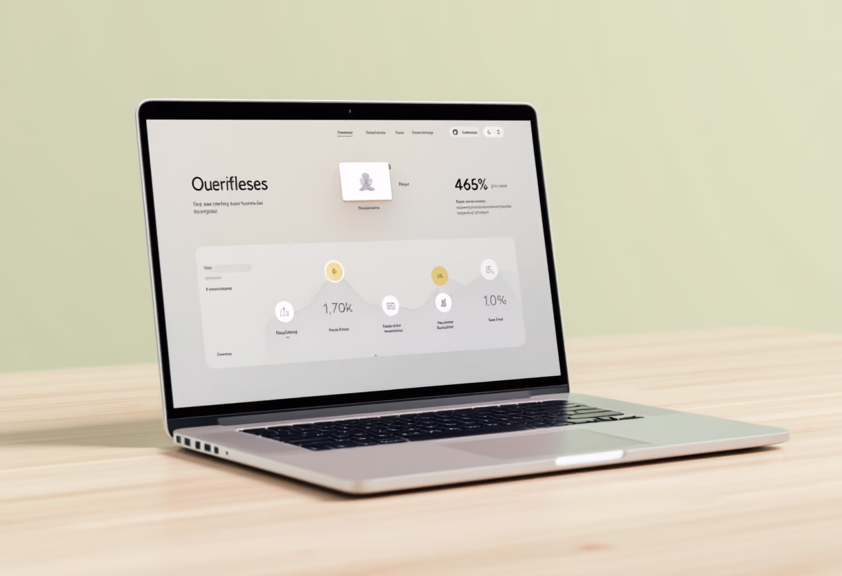 image of a laptop with open interface