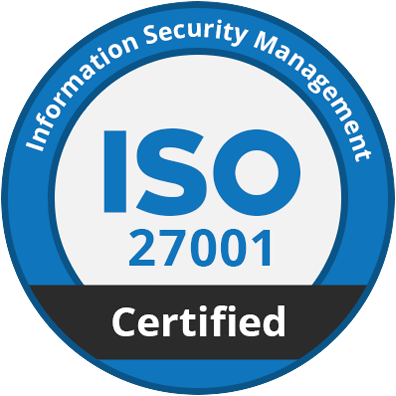 ISO 27001 certified