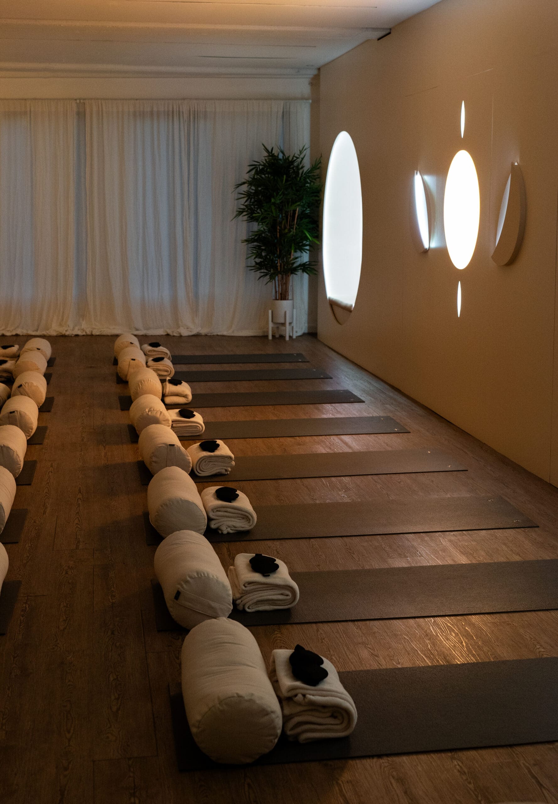 Breathwork and sound healing space at The Space Bali in Pecatu