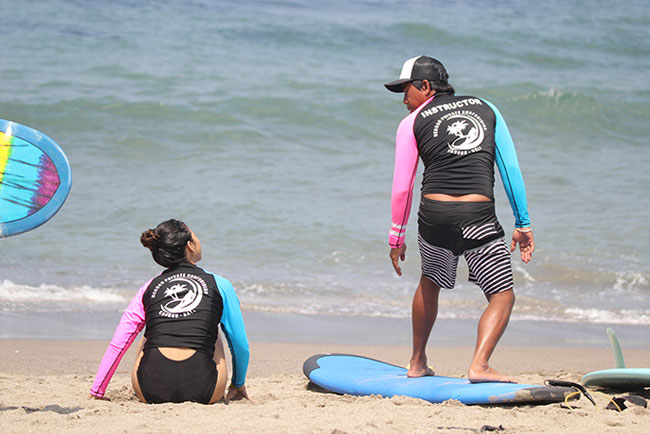 Sea N Surf surf school in Canggu, Bali