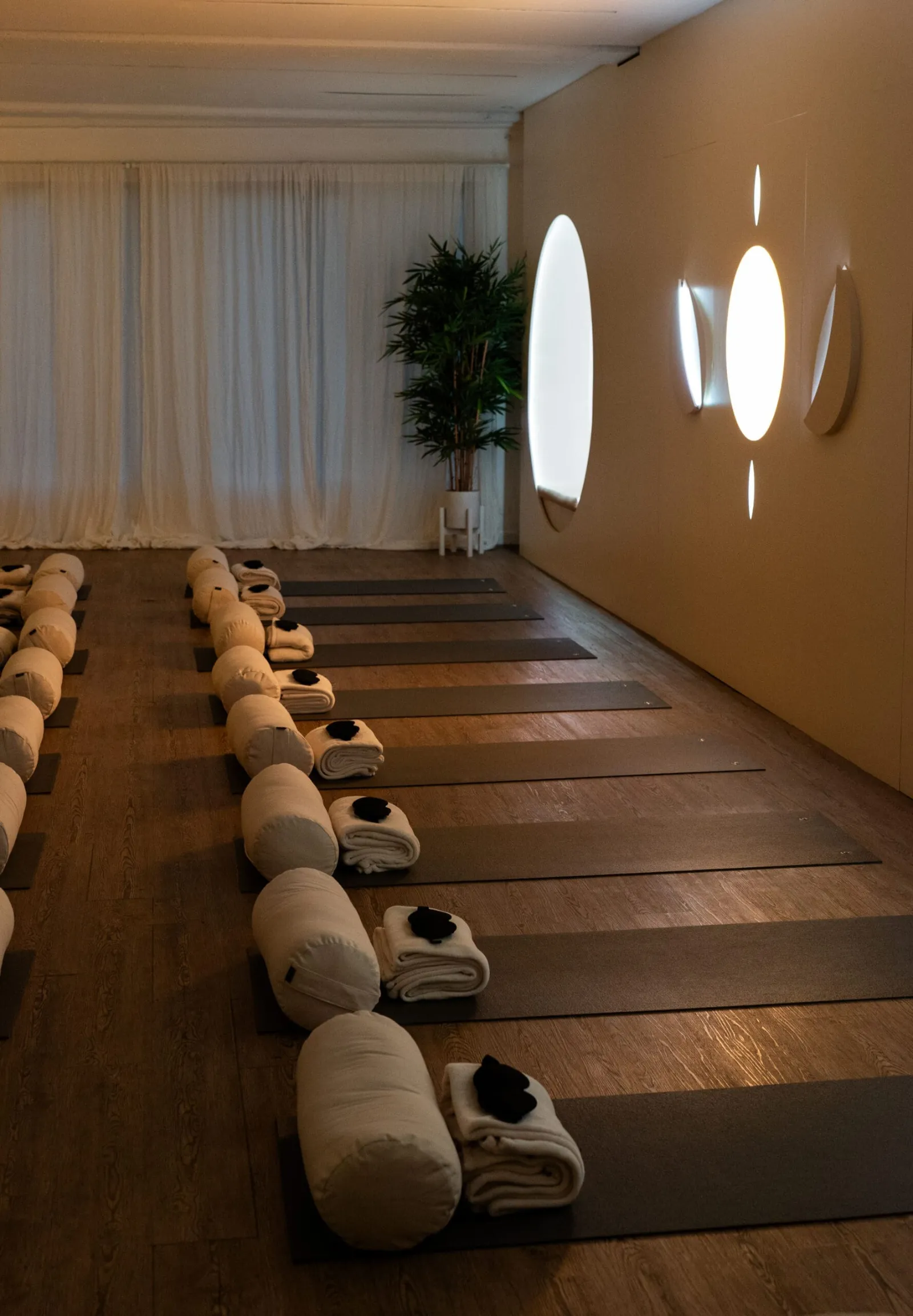 Breathwork and sound healing space at The Space Bali in Pecatu