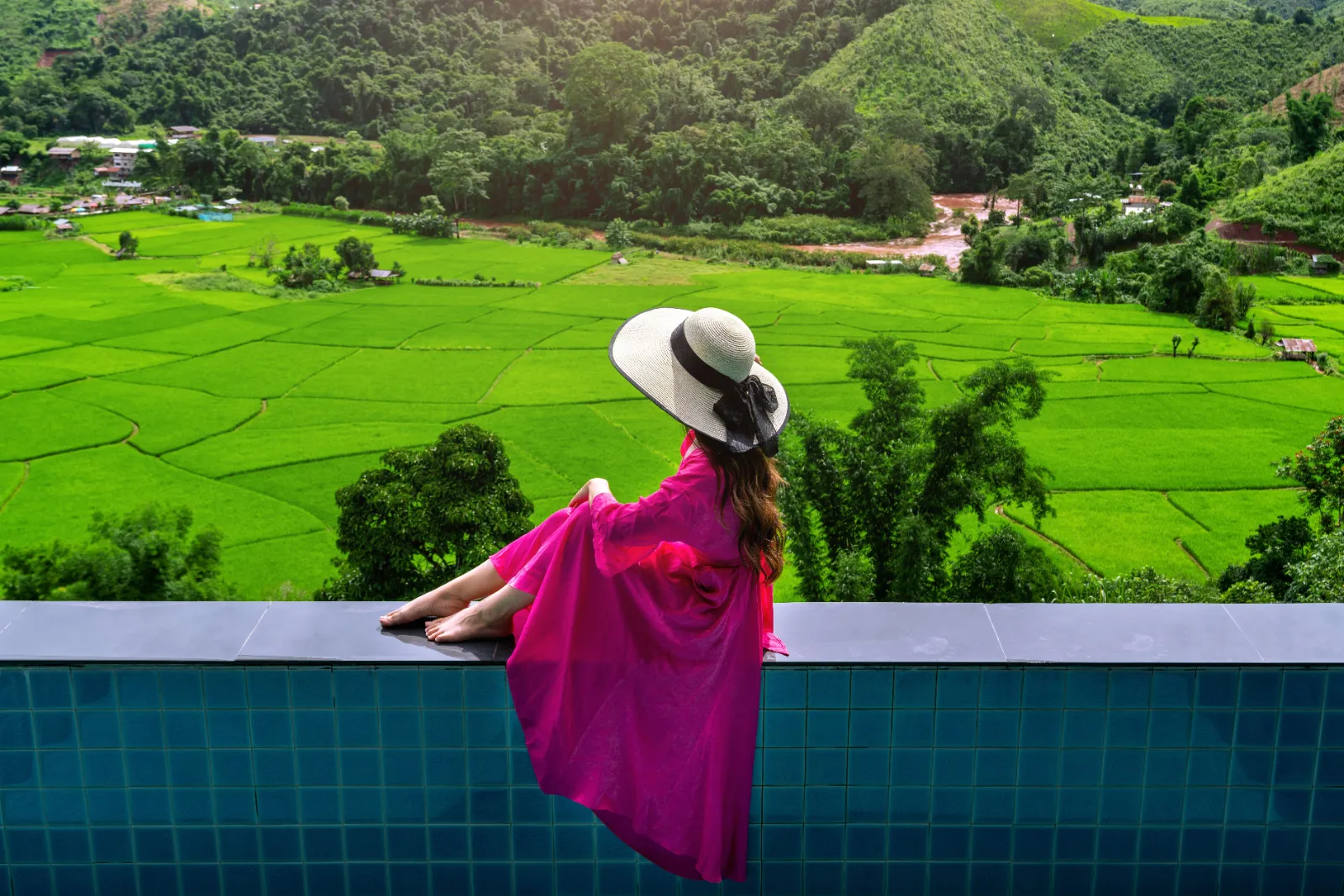 Canggu, Bali — a flat, busy coastal neighbourhood known for cafes and surf