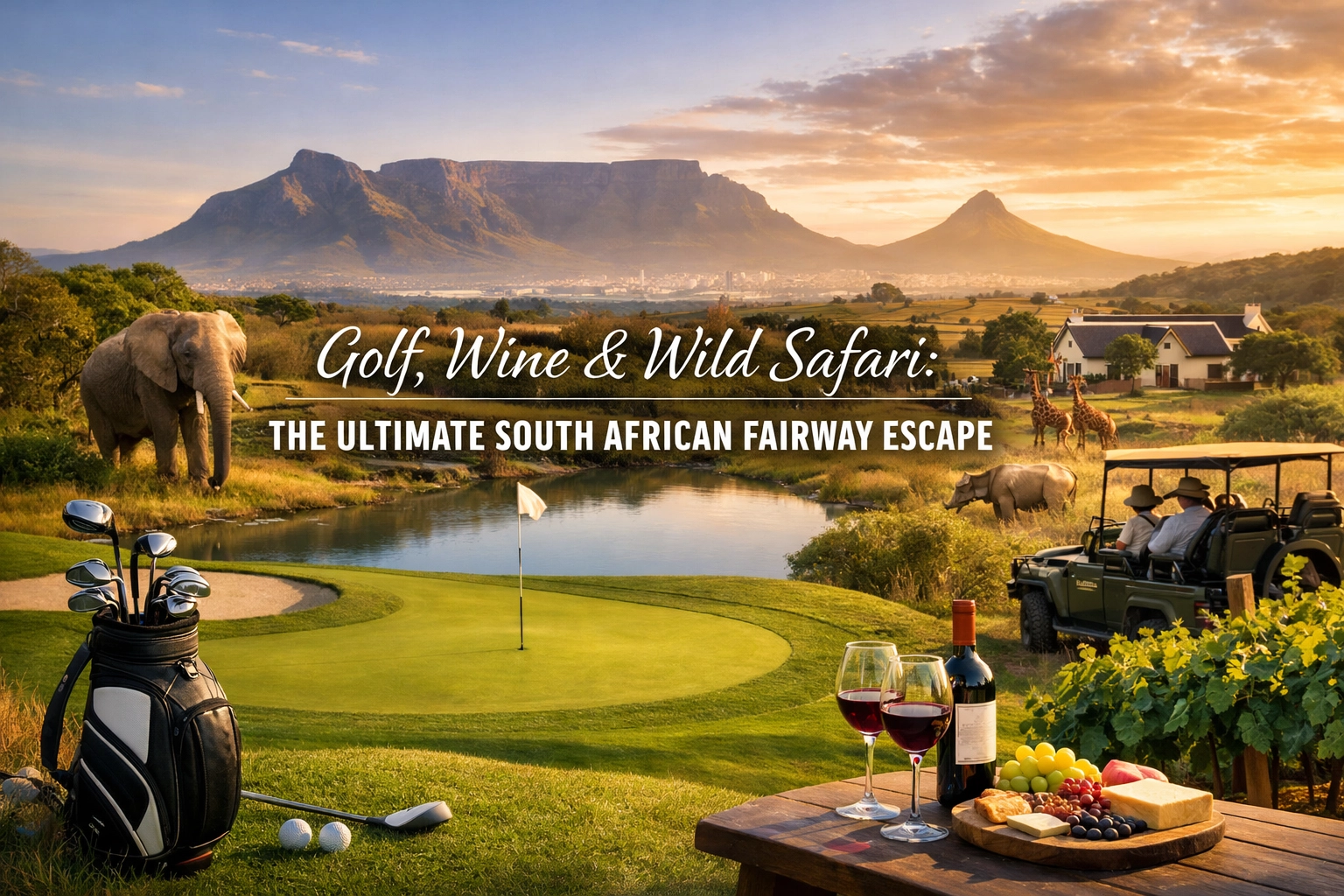 Golf, Wine & Wild Safari: The Ultimate South African Fairway Escape
