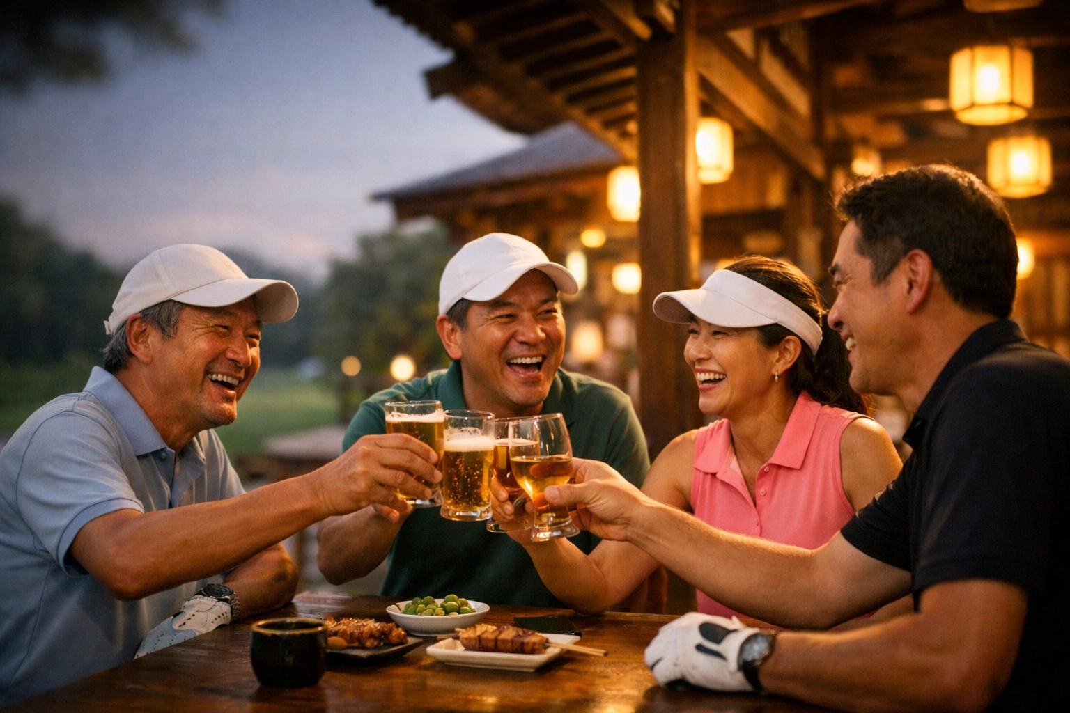 [IMAGE] Golfers at the 19th hole internationally