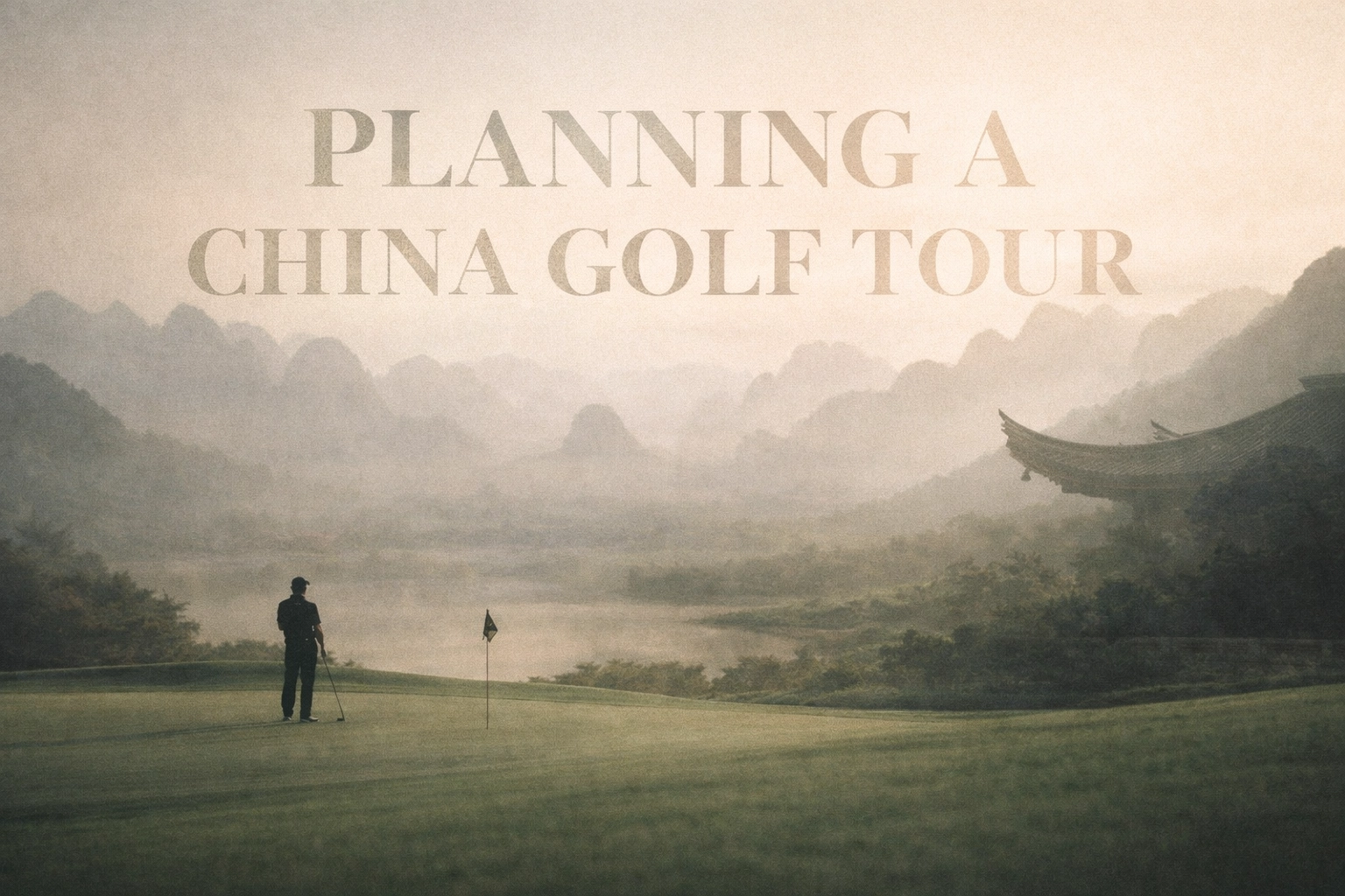 China golf tour in Hainan for Australian golfers.