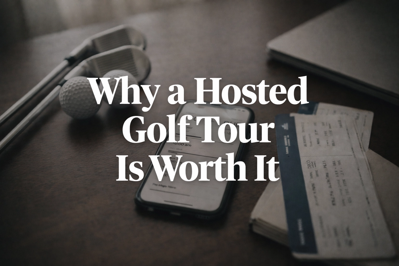 Why a Hosted Golf Tour Is Worth It: Self-Booking vs a Fully Hosted Experience for Your Next Golf Trip