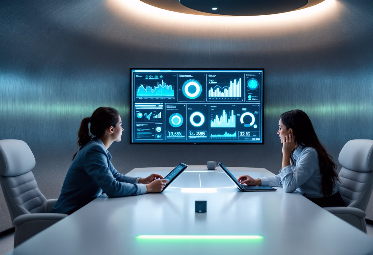 image of business strategy session (for a data analytics and business intelligence)