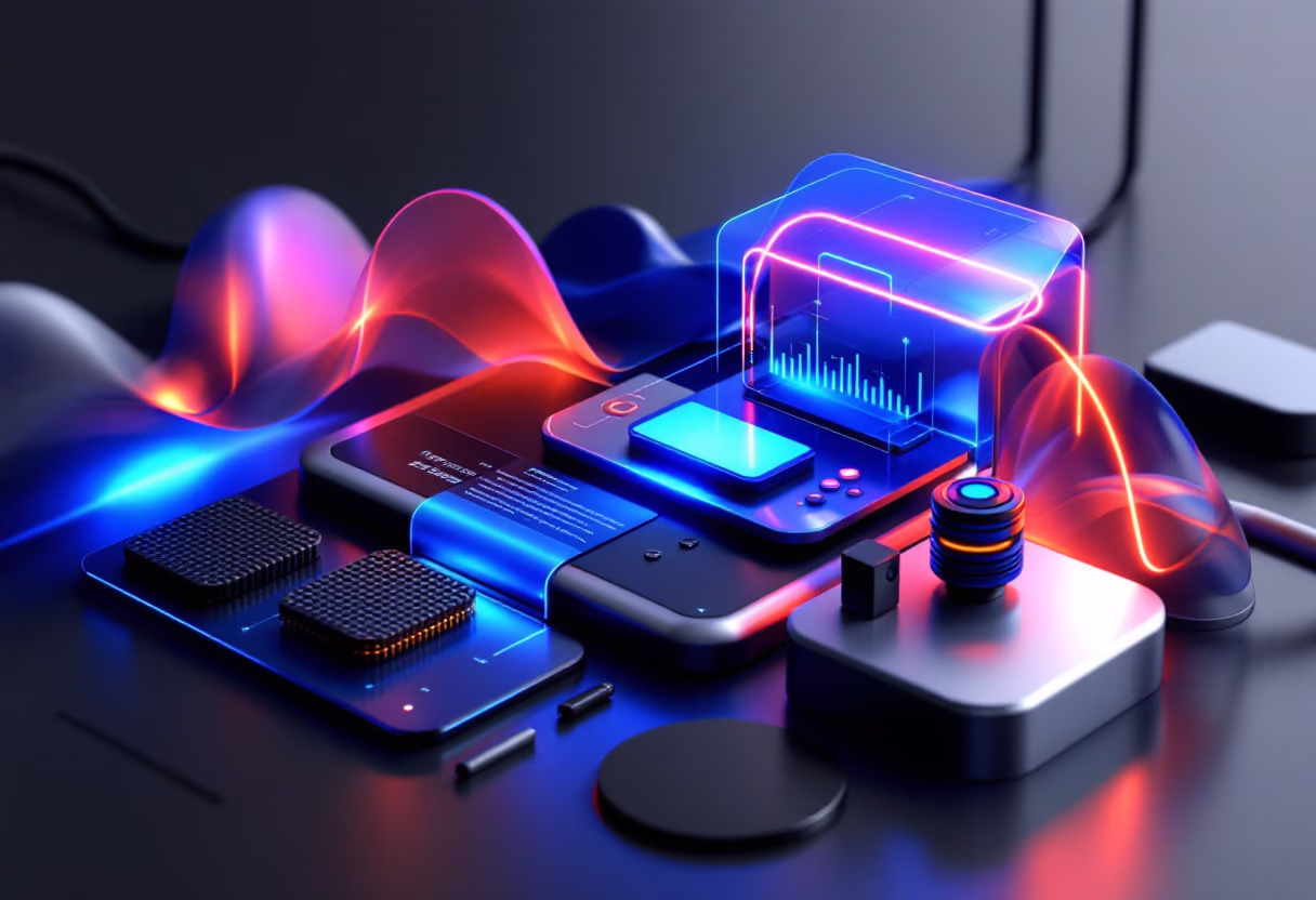 [digital project] image of a mobile app interface (for a web development agency)