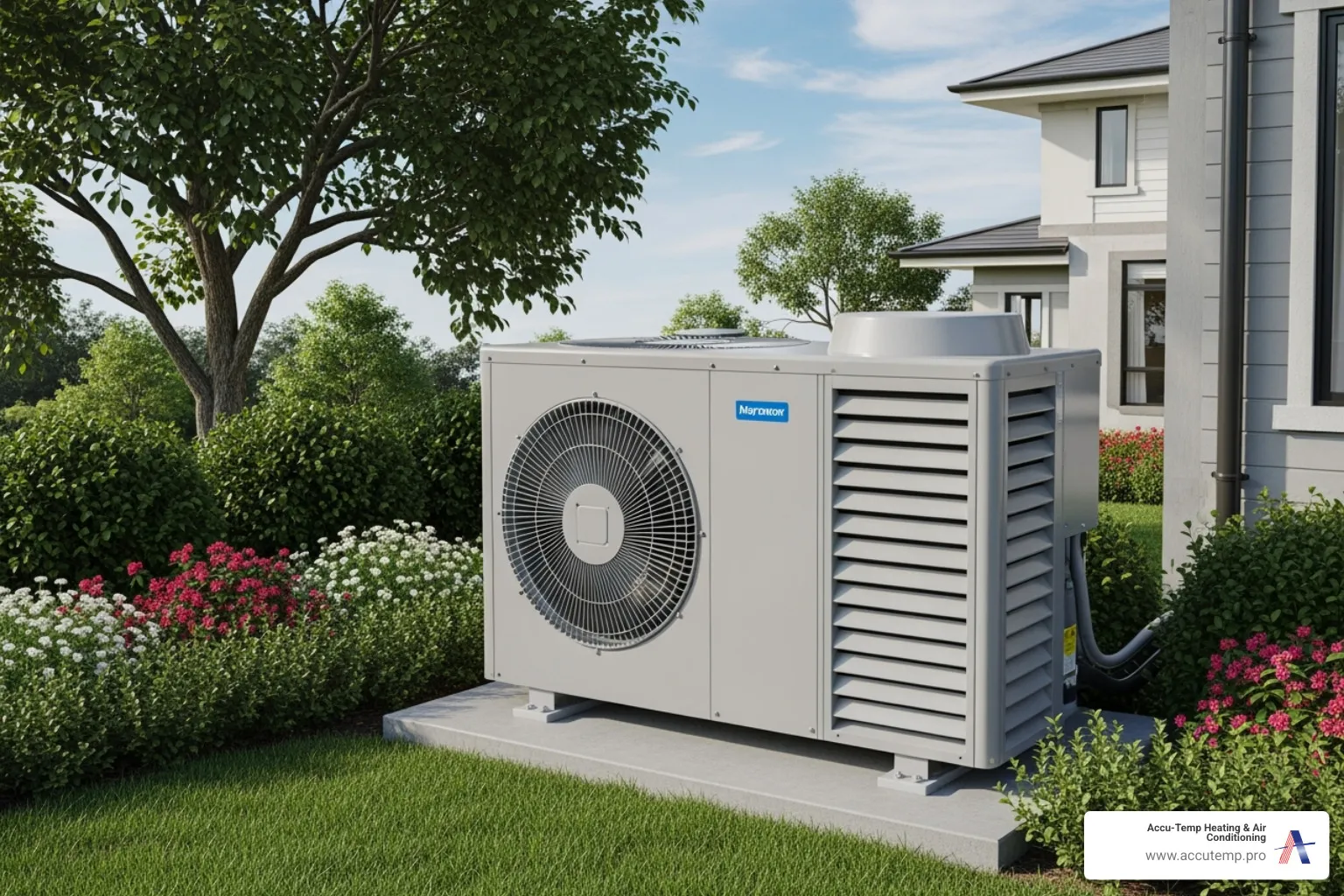 Modern, energy-efficient outdoor AC unit - ac service ormond beach fl