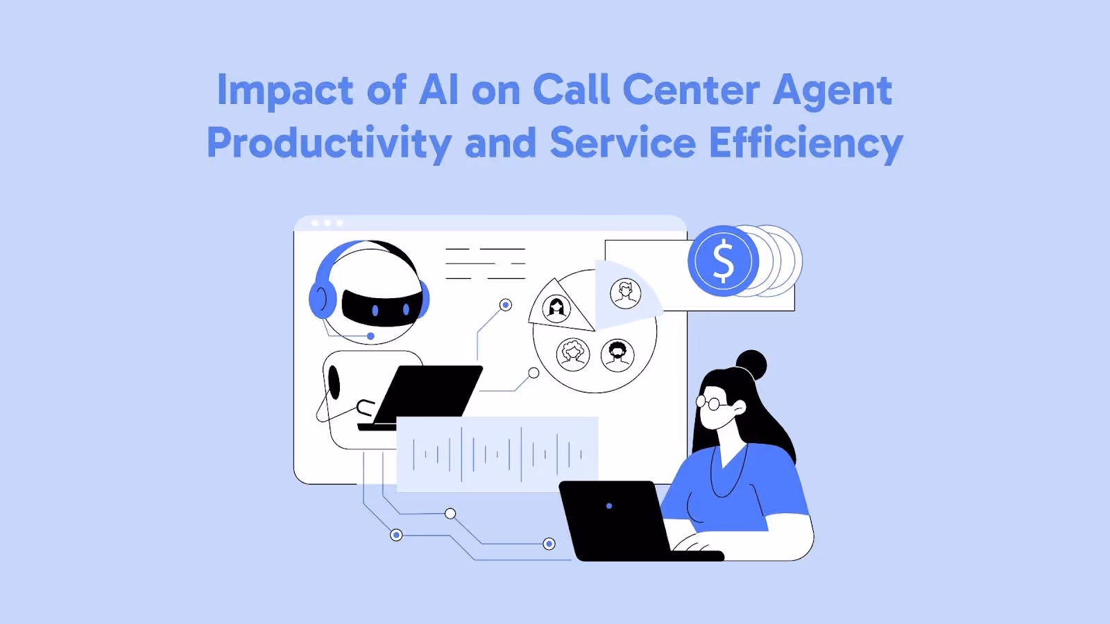 Impact of AI on Call Center Agent Productivity and Service Efficiency