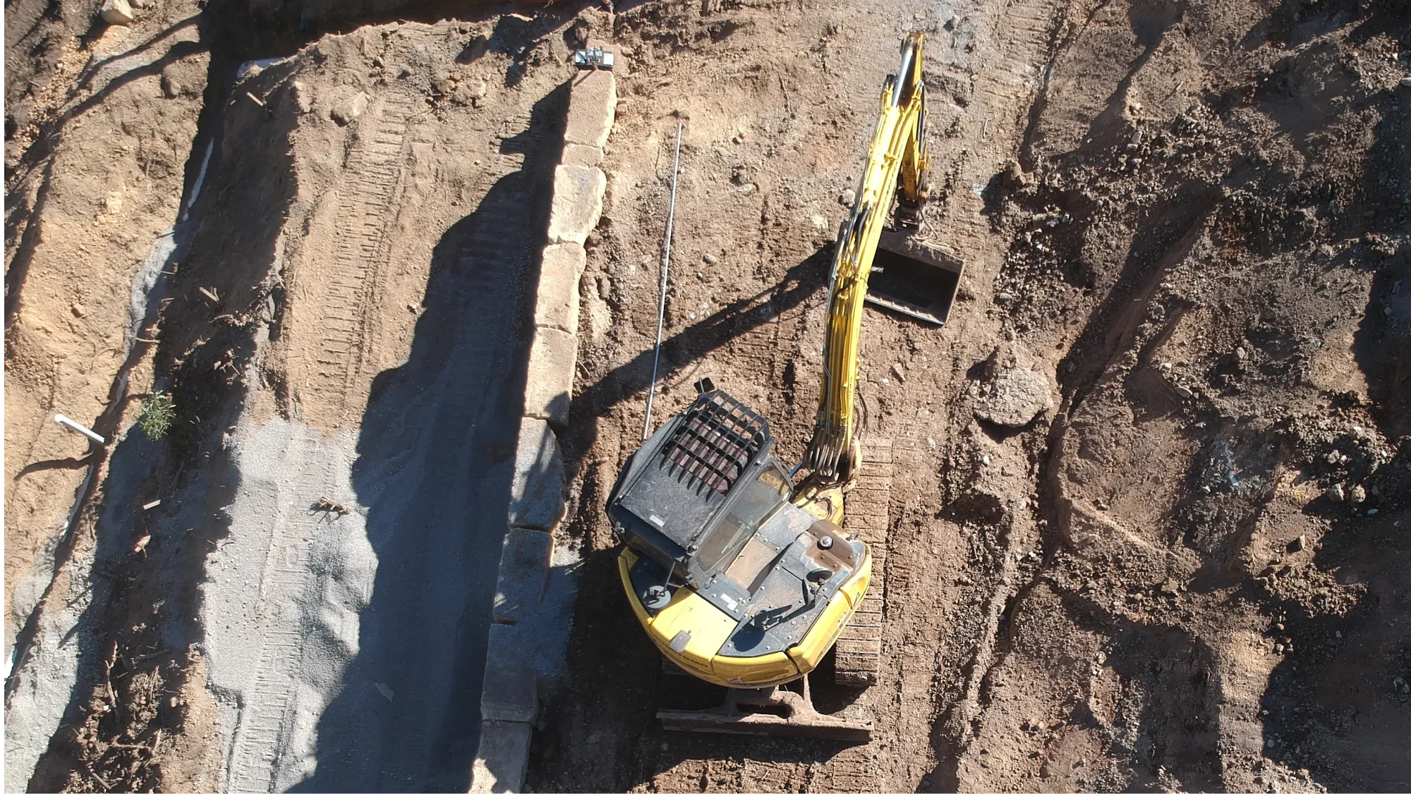 Earthworks - Retaining Wall & Concrete Pad preparation Brisbane