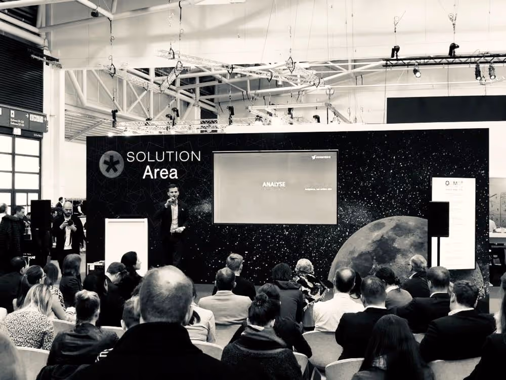 Vortrag in der Solution Area, CMCX 2019