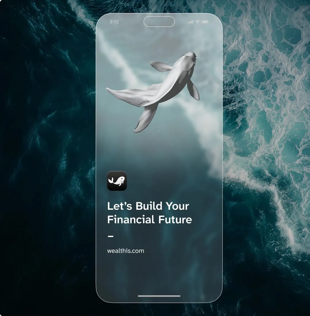 Fintech template app preview